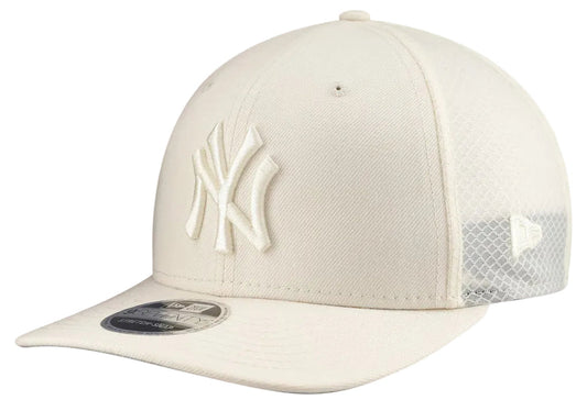 Men s New York Yankees New Era Light Beige Color Pack 9SEVENTY Trucker Adjustable Hat Official Team Hat Sports Fan Cap Official MLB Team Hat Baseball