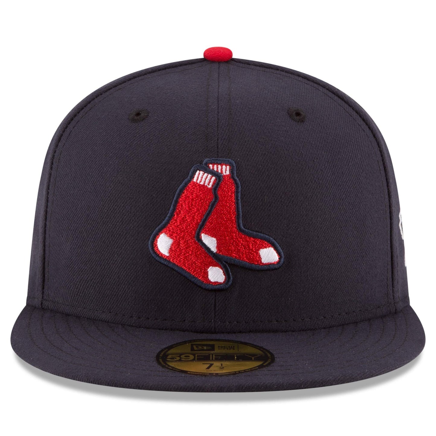 Men s Boston Red Sox New Era Navy Alternate Game Authentic Collection On-Field 59FIFTY Fitted Hat Official Team Hat Sports Fan Cap Official MLB Team H