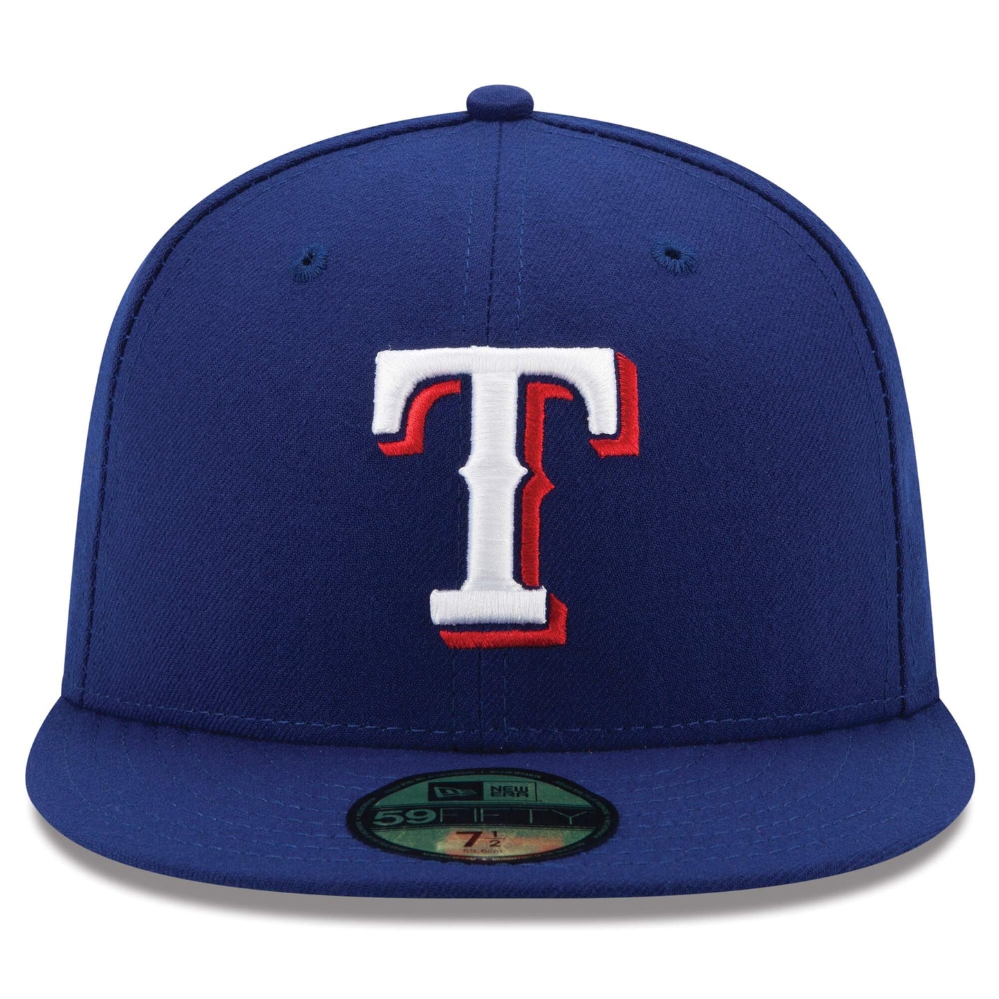 Men s Texas Rangers New Era Royal Blue Authentic Collection On-Field 59FIFTY Fitted Hat Official Team Hat Sports Fan Cap Official MLB Team Hat Basebal