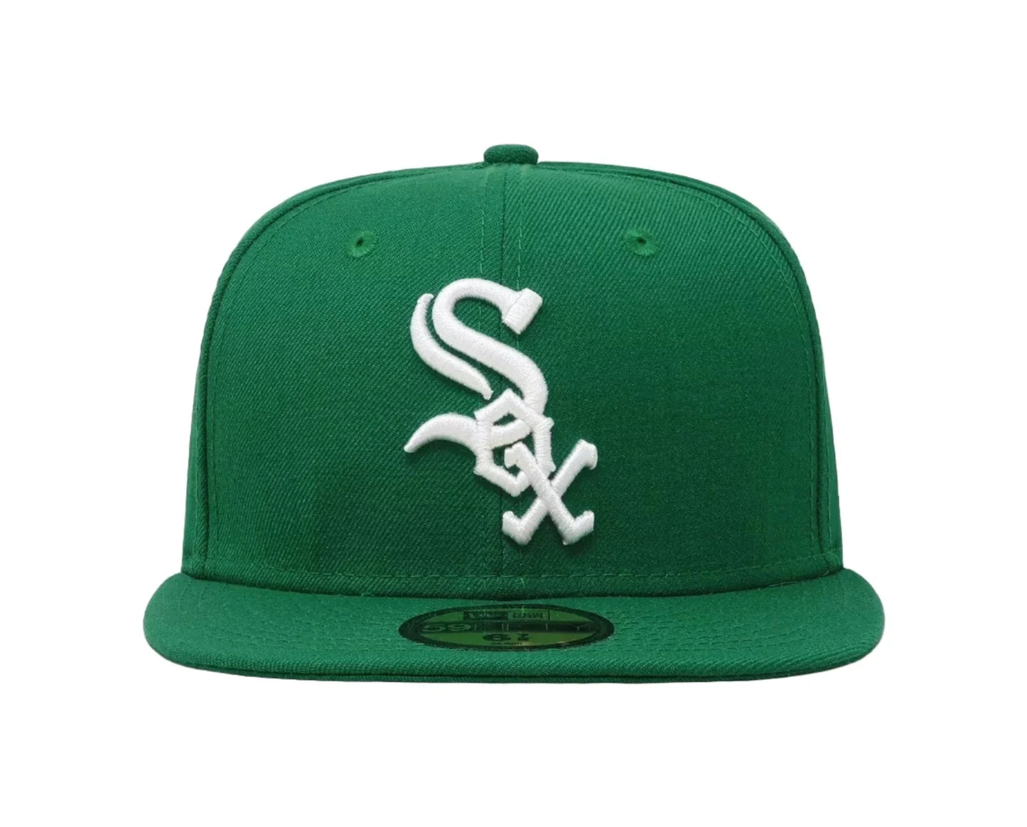 Chicago White Sox New Era Kelly Green Halfway To St Patrick s Day 59FIFTY Fitted Hat Official Team Hat Sports Fan Cap Official MLB Team Hat Baseball F