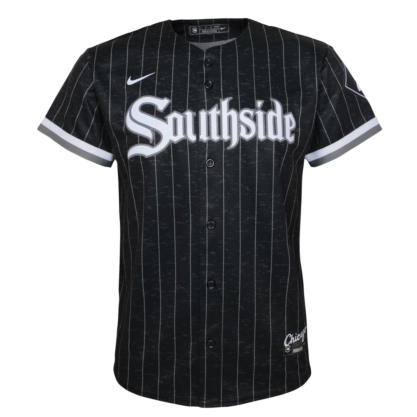 Chicago White Sox Child Nike Black City Connect Replica Jersey Official Team Jersey Sports Fan Apparel Official MLB Team Apparel Baseball Fan Gear