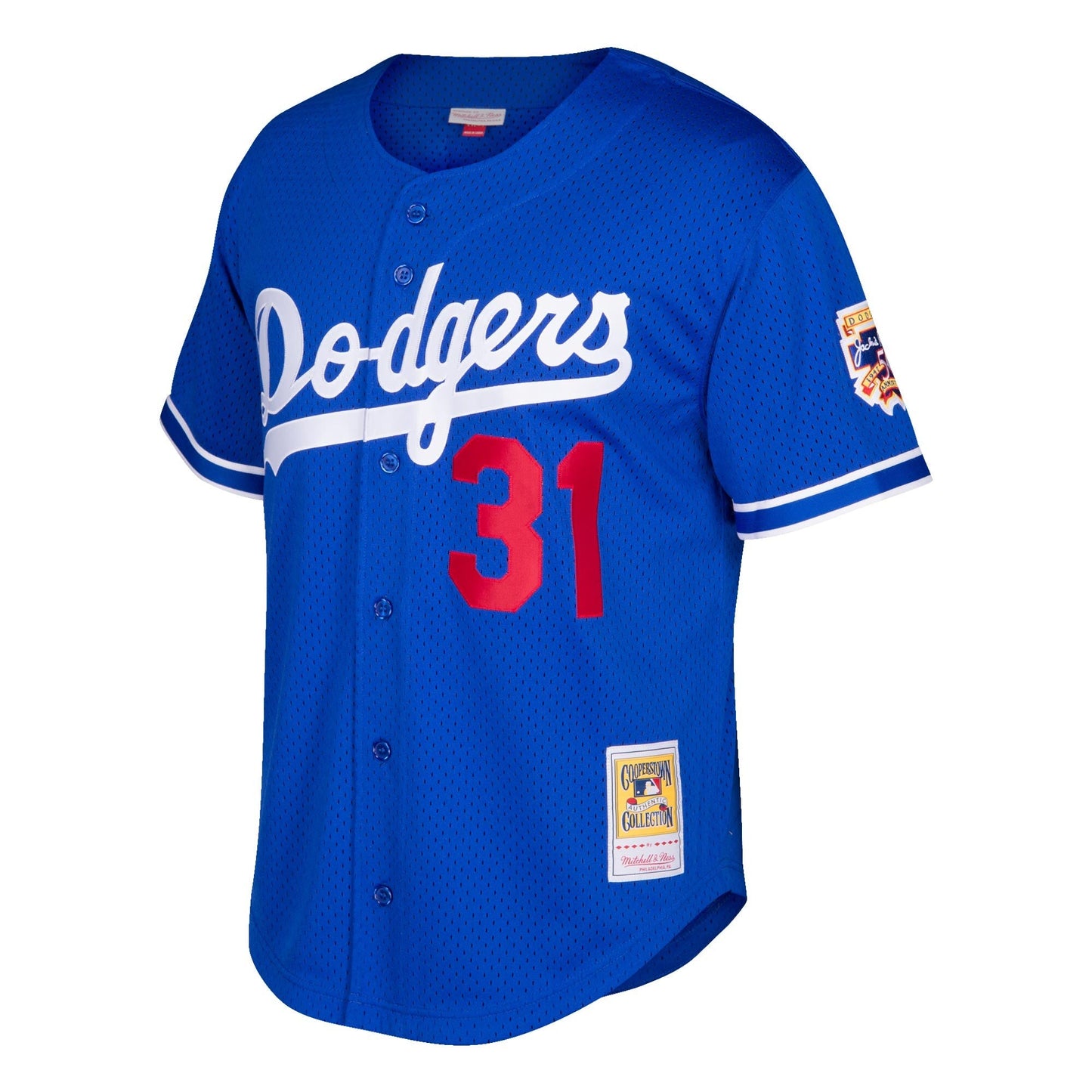 Youth Los Angeles Dodgers Mike Piazza Mitchell And Ness Blue Cooperstown Collection Batting Practice Jersey Official Team Jersey Sports Fan Apparel Of