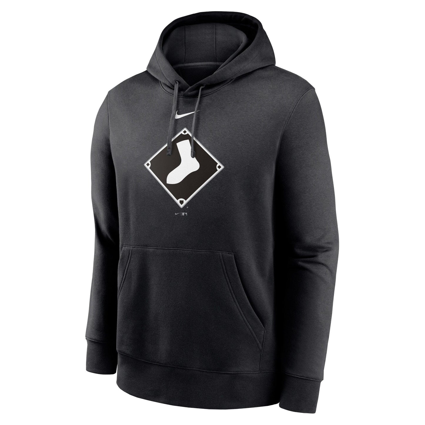 Chicago White Sox Nike Alternate Logo Club Pullover Hoodie Black Official MLB Team Apparel Baseball Fan Gear